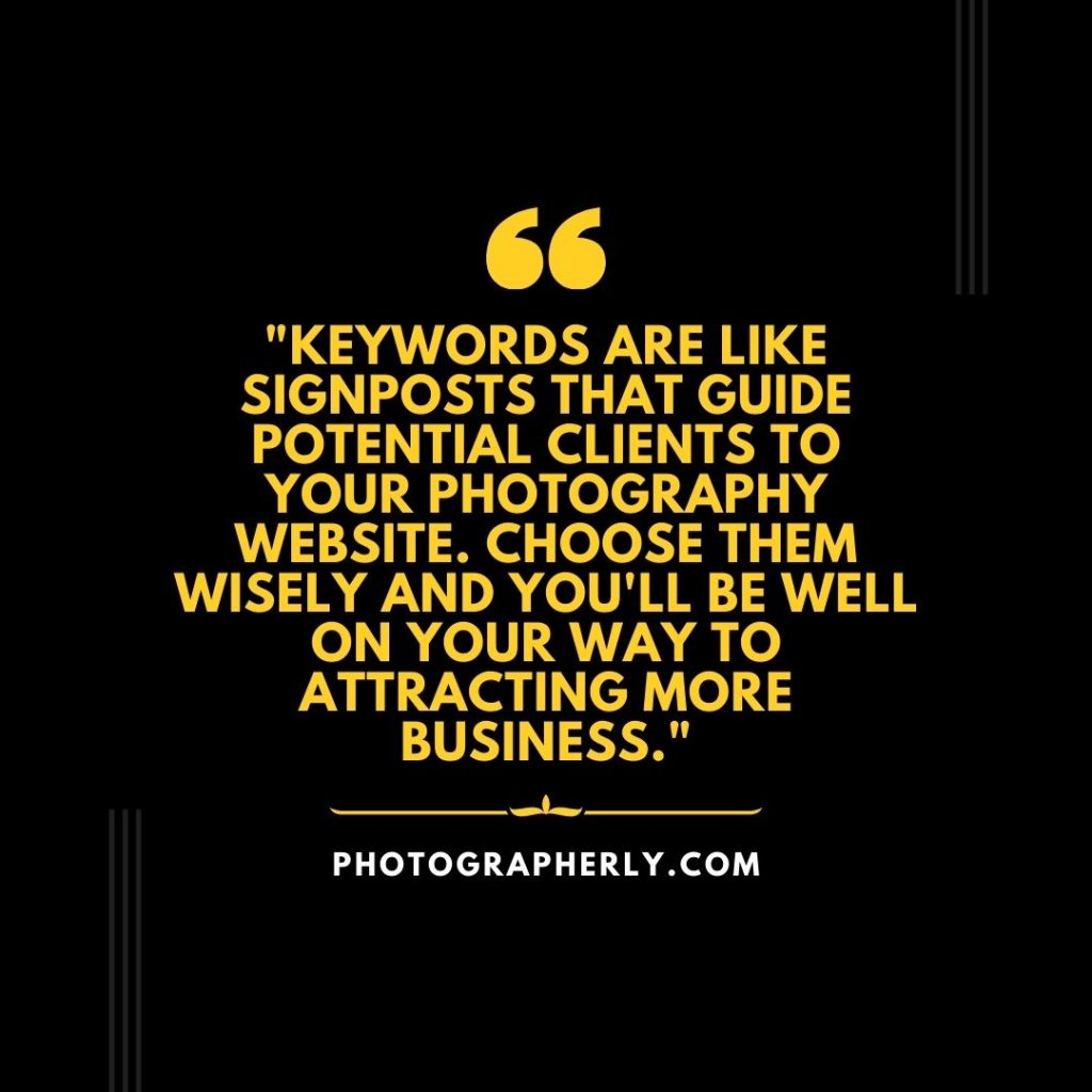 SEO Keyword for Photographers